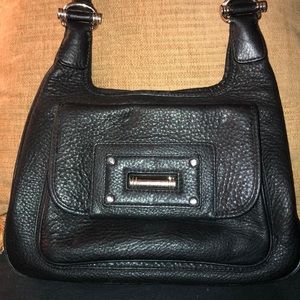 Banana Republic Black Pebbled Shoulder Bag